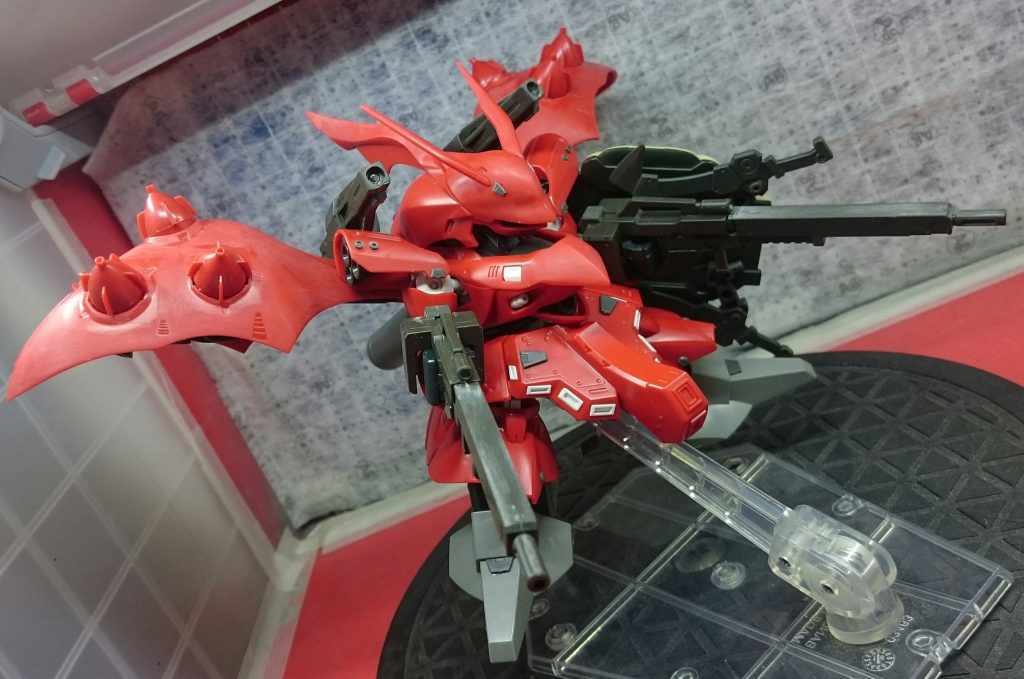 サフを吹く前の状態です。
あまり悩まずこの状態に出来たのでよかったと思います。