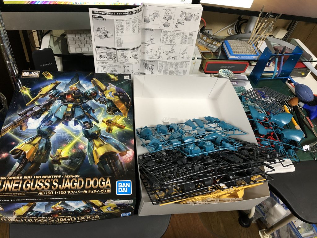 RE/100 ヤクト・ドーガ（ギュネイ・ガス機）–2枚目/制作者：いま