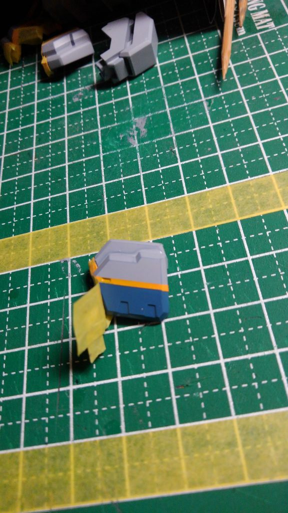 ハラハラしながら塗装してました(^^;