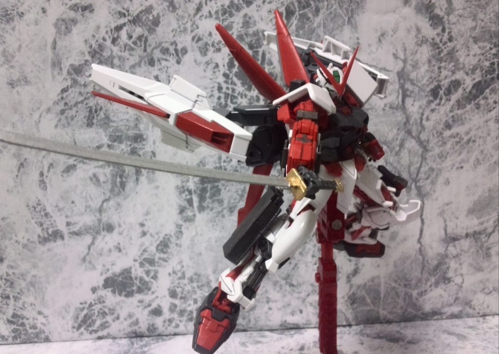 フライトユニット改
(メテオホッパーのウイングを使用)