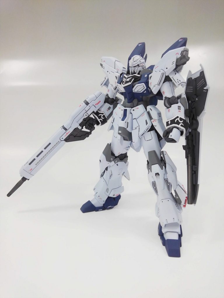 アピールポイントとして肩と背中、ふくらはぎスラスター内部にシイタケを仕込みました