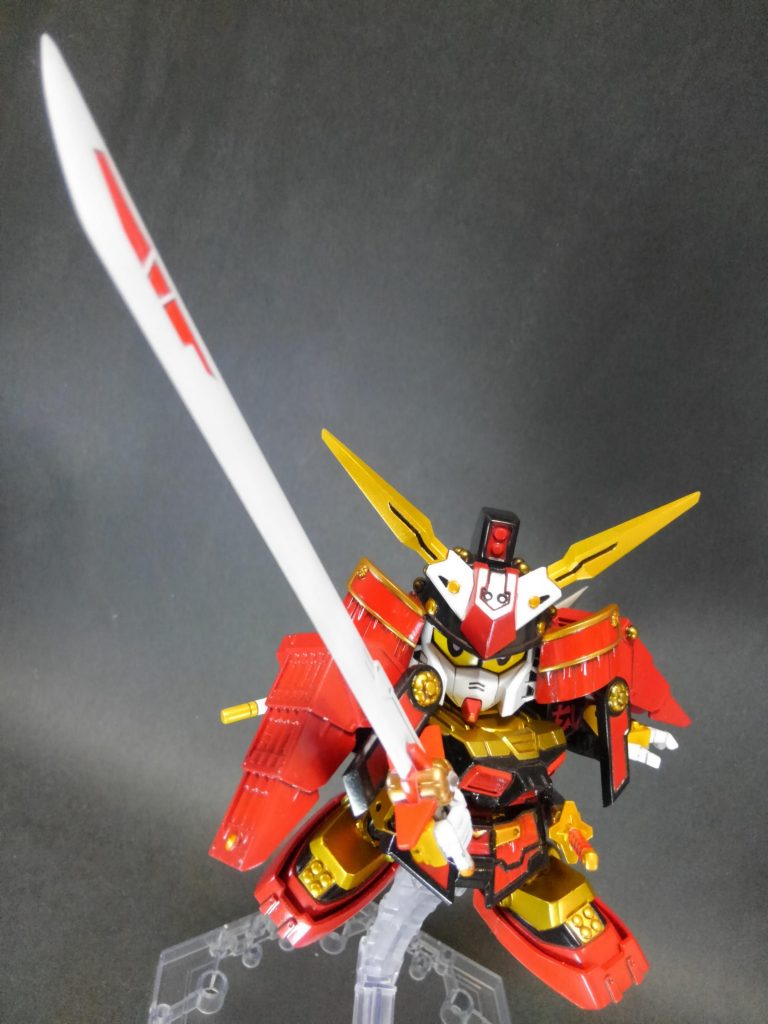 武化舞可の號刀。ちょっと長くてポーズが付けづらい。と言うか画像に収めるのが大変…。