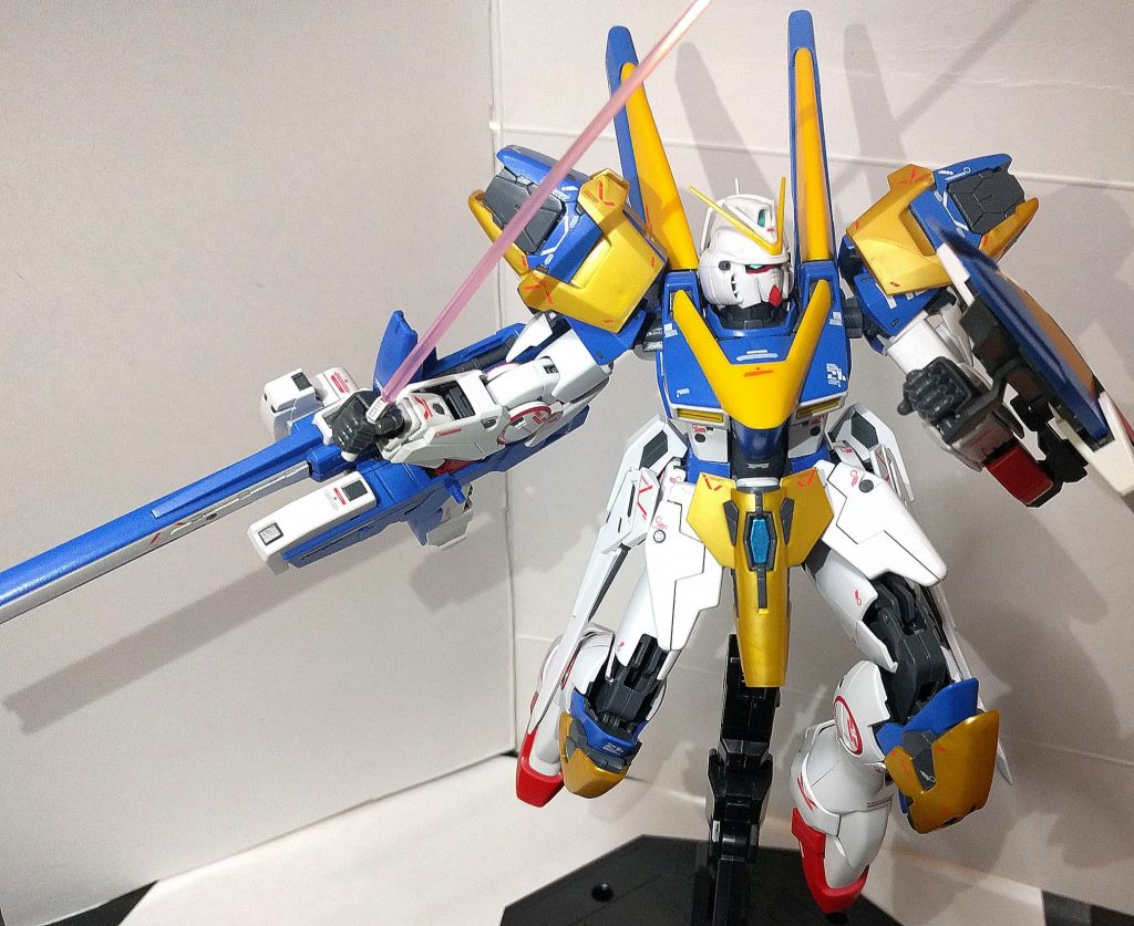 もちろんビームサーベルも持たせられます