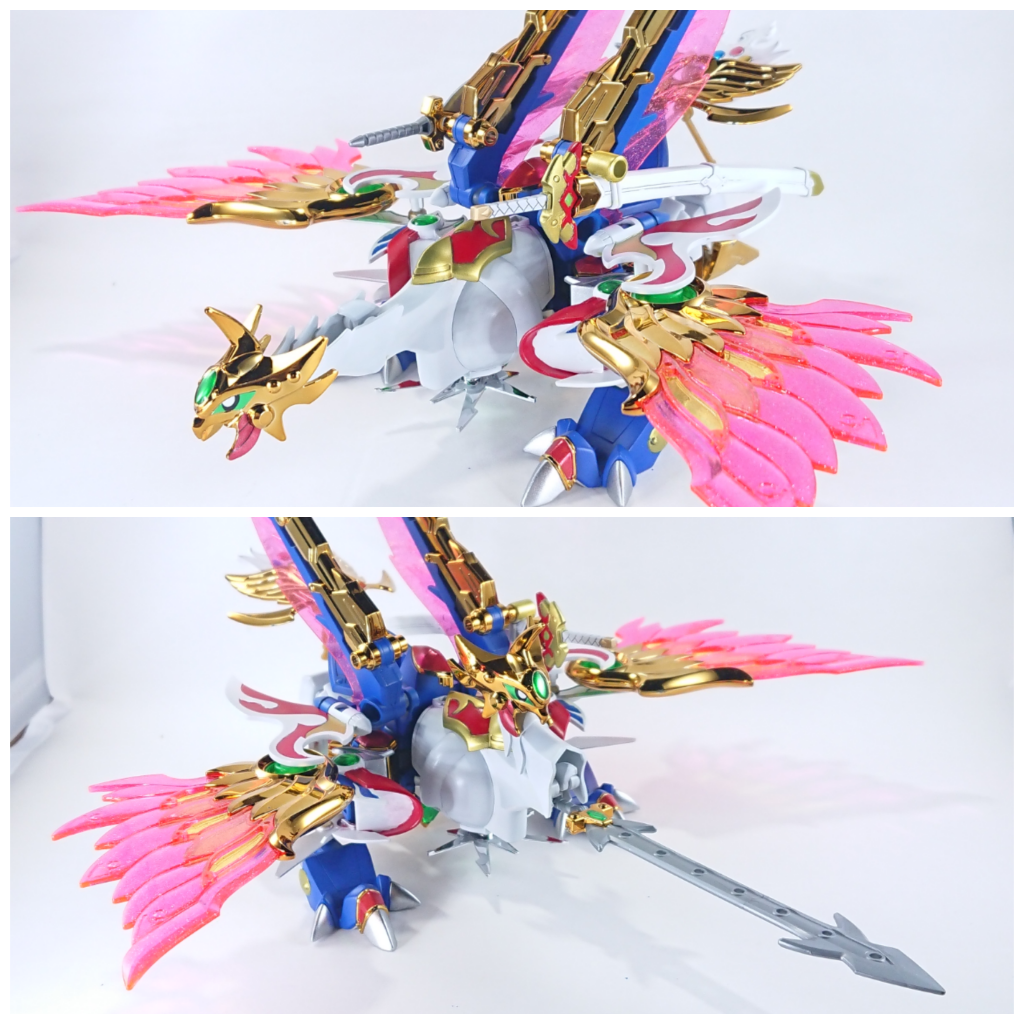 大輝煌鳳凰(マクシマスフェニックス)及び鳳凰要塞艦(フェニックスフォートレス)。