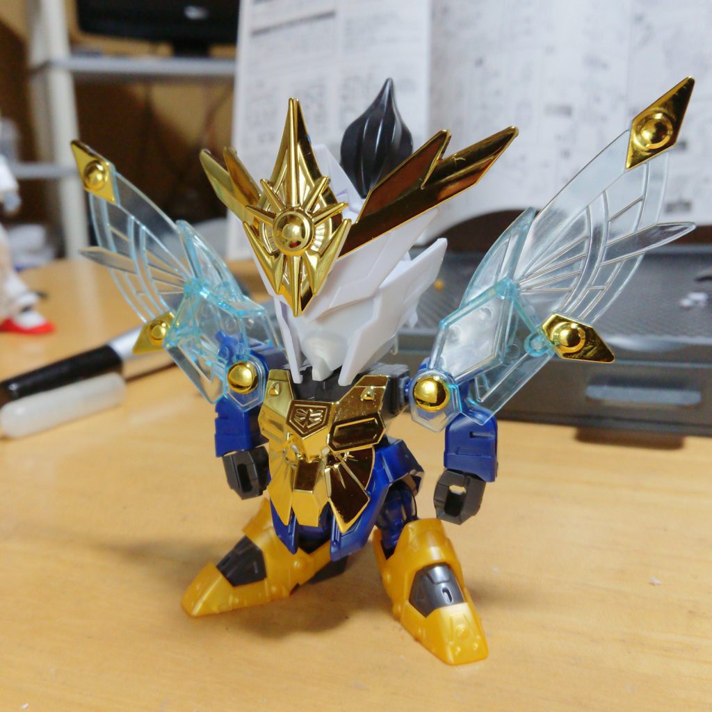 仮止めでバランス確認