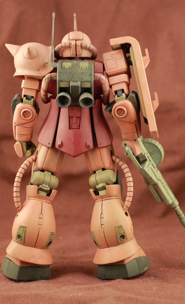 シャア専用ザク–5枚目/制作者：フィニッシングペーパーP320