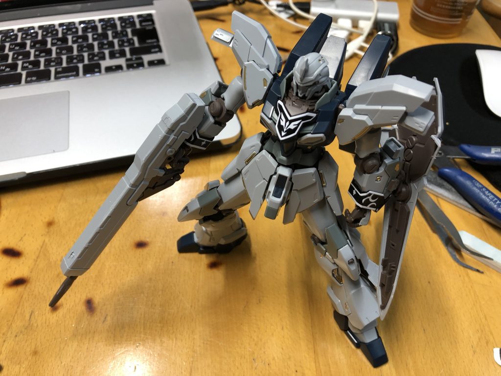 HGUC 1/144 シナンジュ・スタイン (ナラティブVer.)–4枚目/制作者：いま