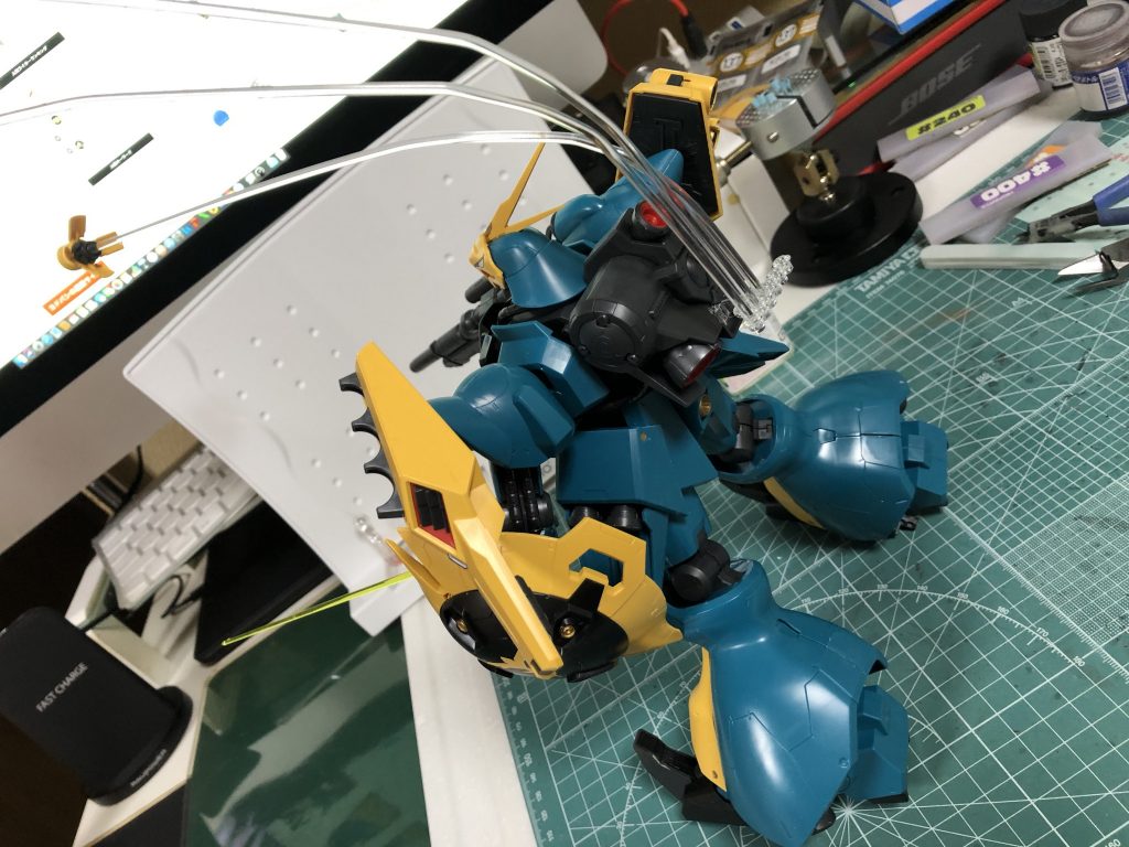 RE/100 ヤクト・ドーガ（ギュネイ・ガス機）–3枚目/制作者：いま