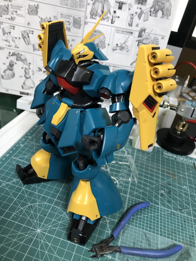RE/100 ヤクト・ドーガ（ギュネイ・ガス機）–7枚目/制作者：いま