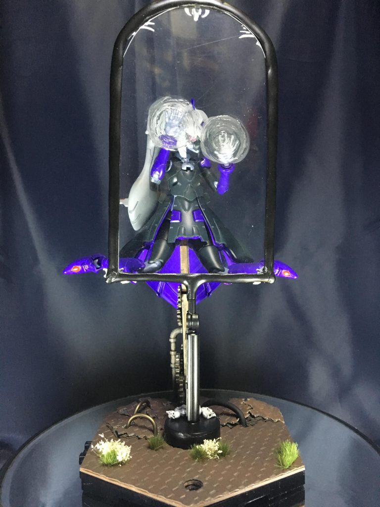 生サラちゃんからの景色です。
基本的にはスッキリと土台には草花を生やしました♪