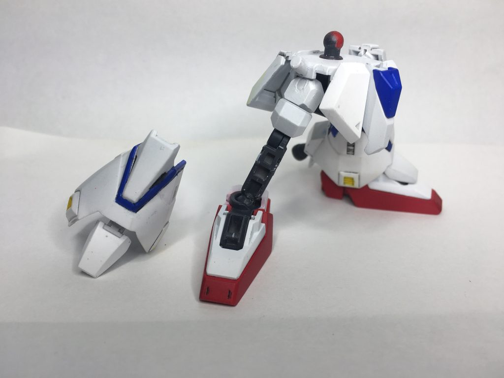 CSフレームを使うと足が長くなるのでしゃばろくさんフレームの加工方法を参考に縮めています