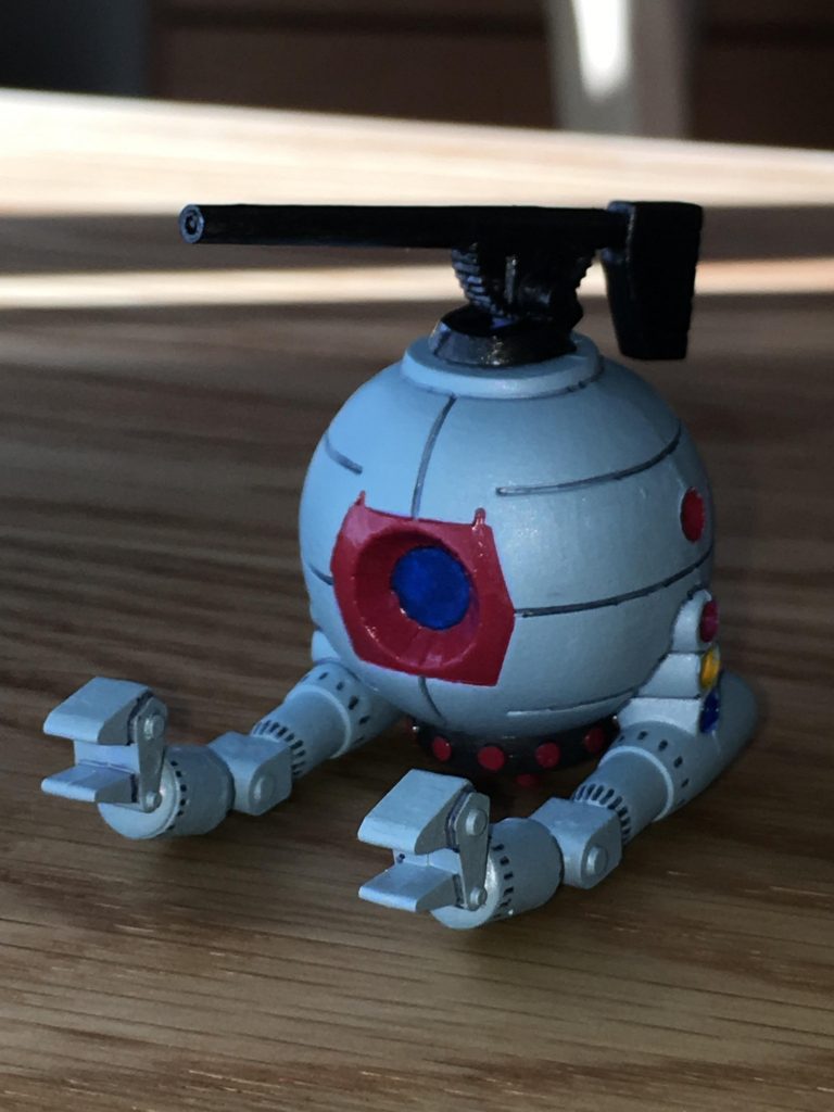 いつもの通り仕上げが粗いですが、なんとか形にはなったのかと。