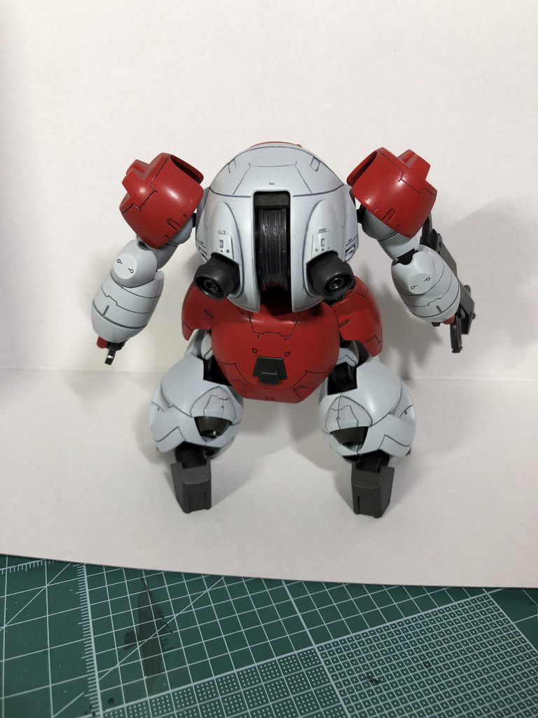 合わせ目も消してないお手軽仕上げですが、元のキットの出来に助けられてます。