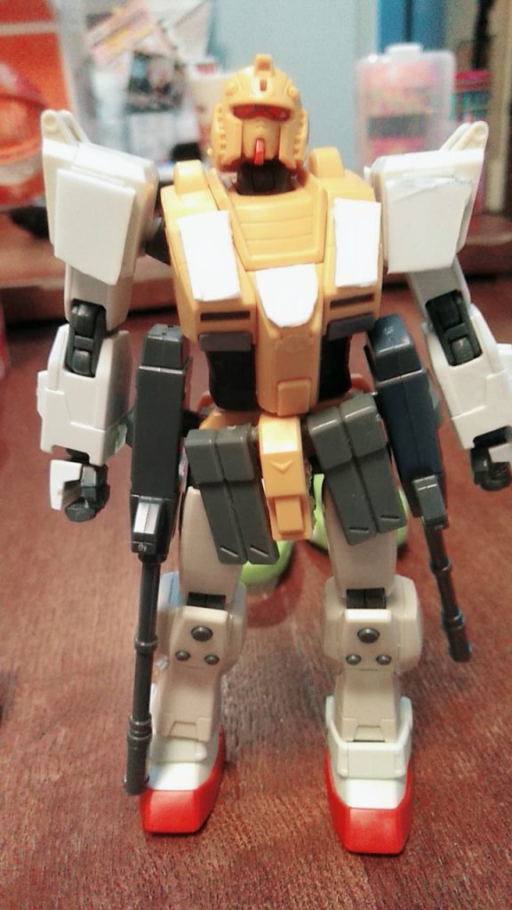 プラ板を貼った時