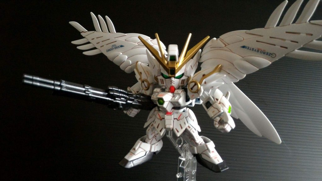 SDEXウイングガンダムゼロ(EW版)Ver.ピースクラフト仕樣–3枚目/制作者：@hsuntoy