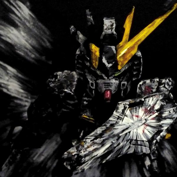 SD νガンダム サウンドトラック版イラスト風塗装