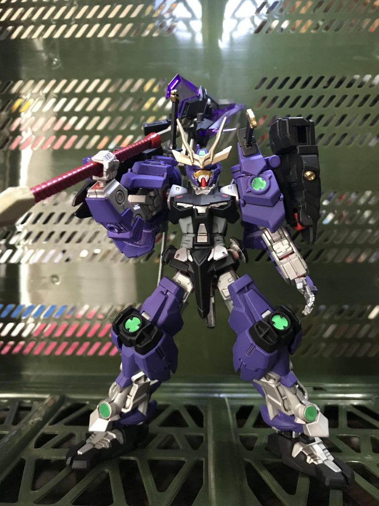 戦国アストレイ 〝紫雷〟シライ–5枚目/制作者:真樹京介