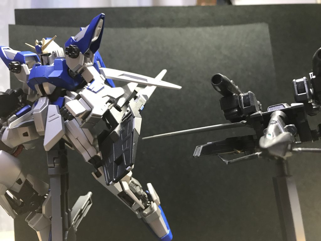 最後に換装シーンっぽく
アニメで主人公機で使ってもらえないかな笑