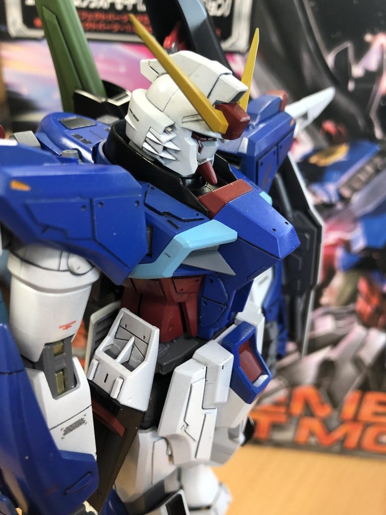 顎の部分と襟の部分を延長しました