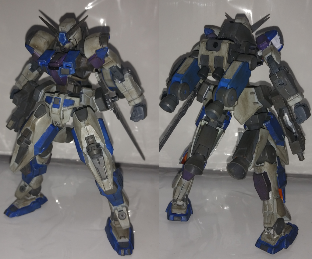 全体はこんな感じです。
雑ですが、汚しを入れてみました