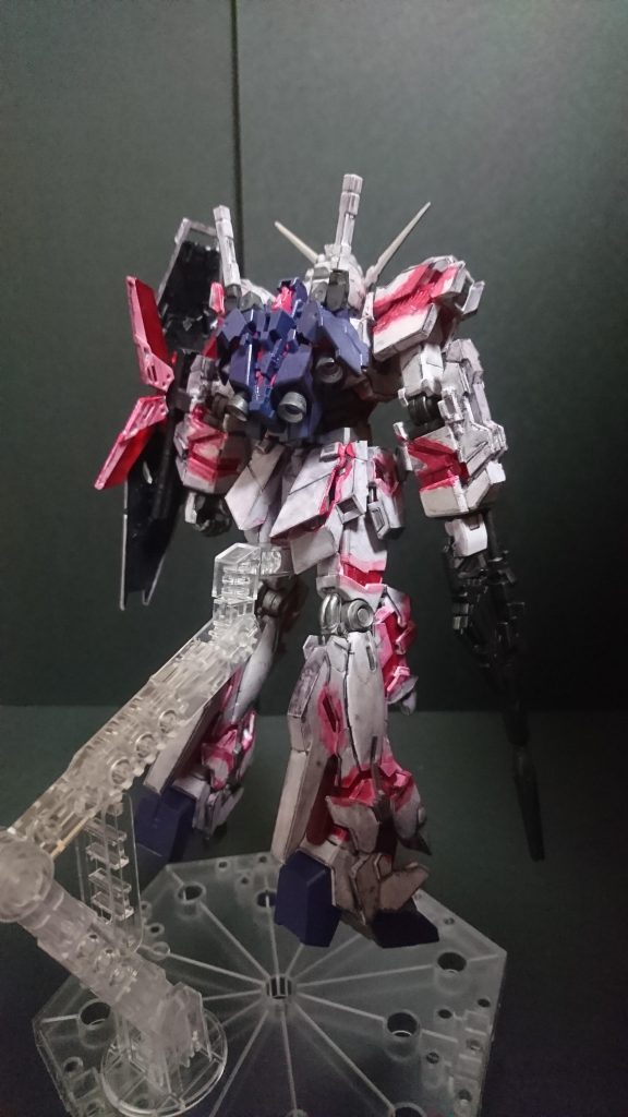 HGユニコーンガンダム–3枚目/制作者：@ribiku27