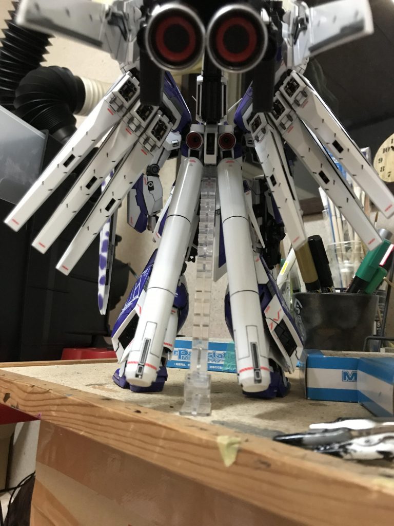 MG HI-νガンダム ver.KA FWS–4枚目/制作者：@gyuuuutora