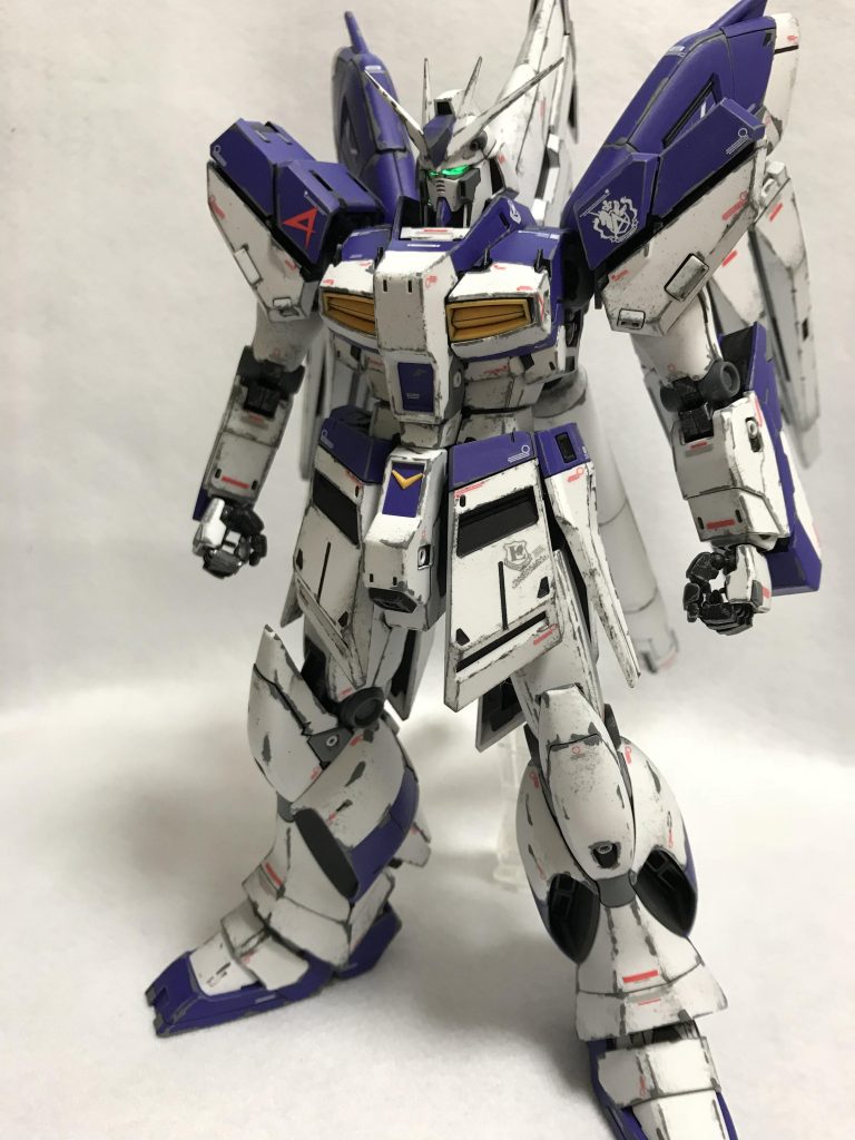 MG HI-νガンダム ver.KA–2枚目/制作者：@gyuuuutora