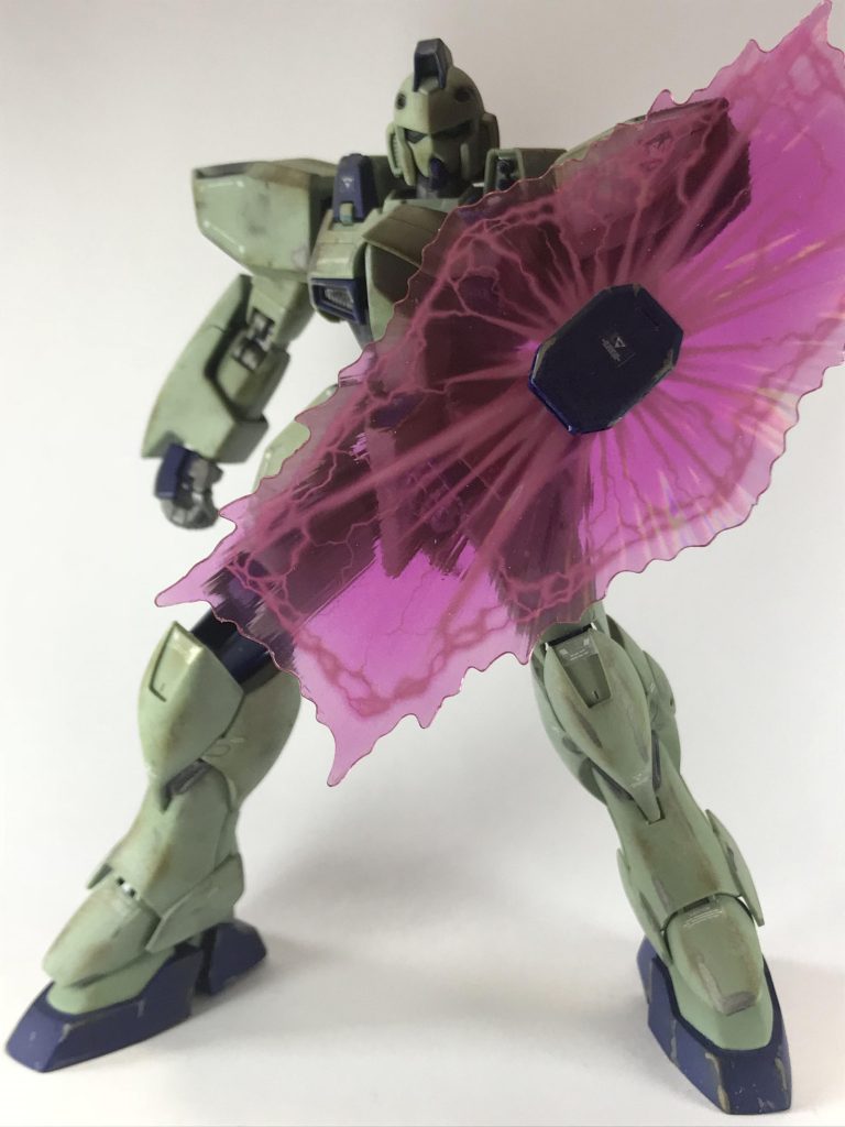 ビームシールドのエフェクトがカッコいい