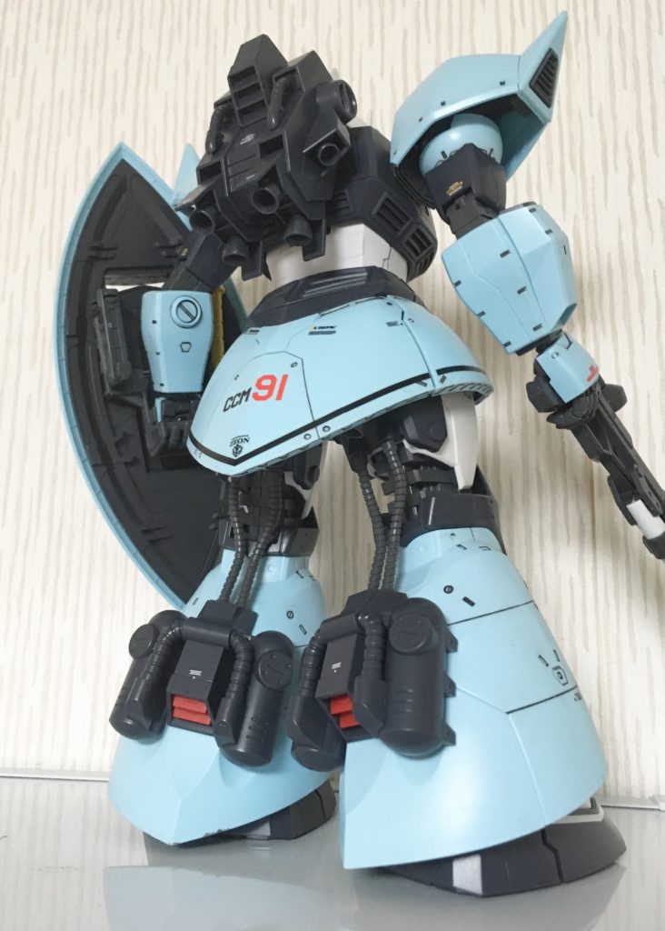 MSV系列は後ろからが見どころだと思ってます。「なんか凄そう」というのが見ただけでわかります。