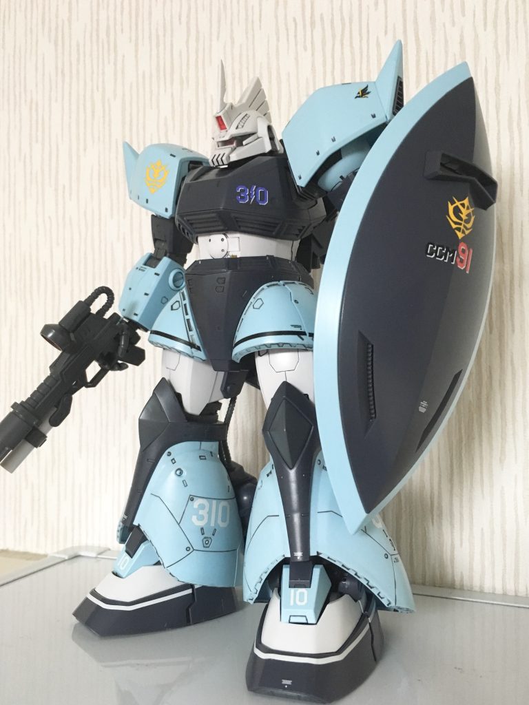 素組み＋デカール＋半光沢トップコートのカンタン仕上げ。それでも、それなり以上の出来になるのだから凄いですよね。