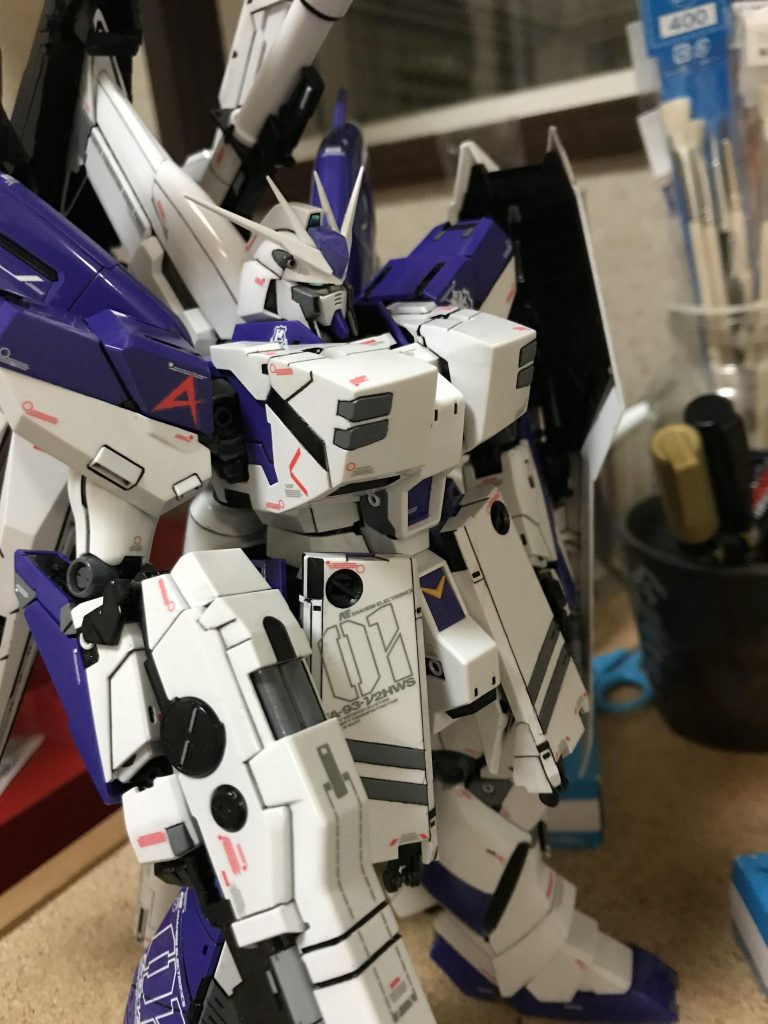 MG HI-νガンダム ver.KA FWS–5枚目/制作者：@gyuuuutora