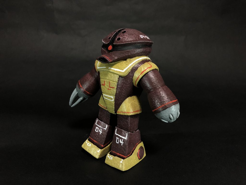 鋳造アッガイ–4枚目/制作者：御座比良