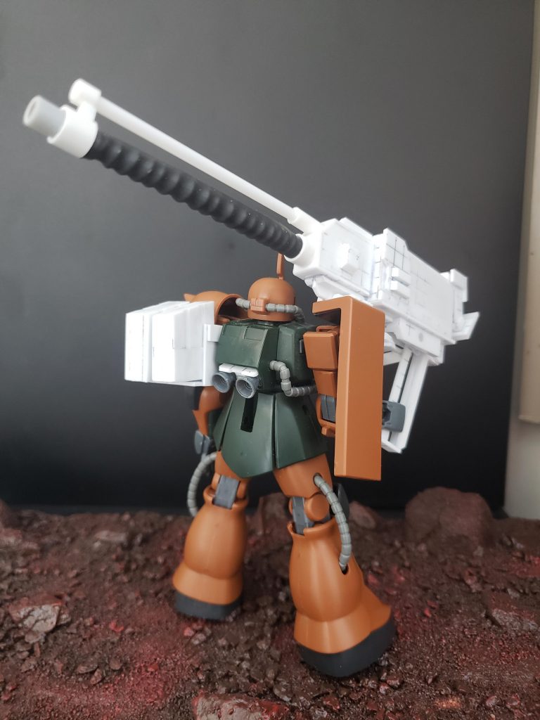 弾倉ラックは弱くて落ちやすい