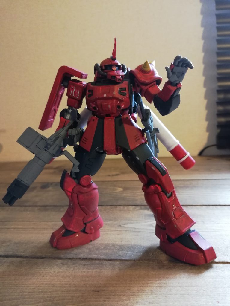 箱絵ポーズ再現