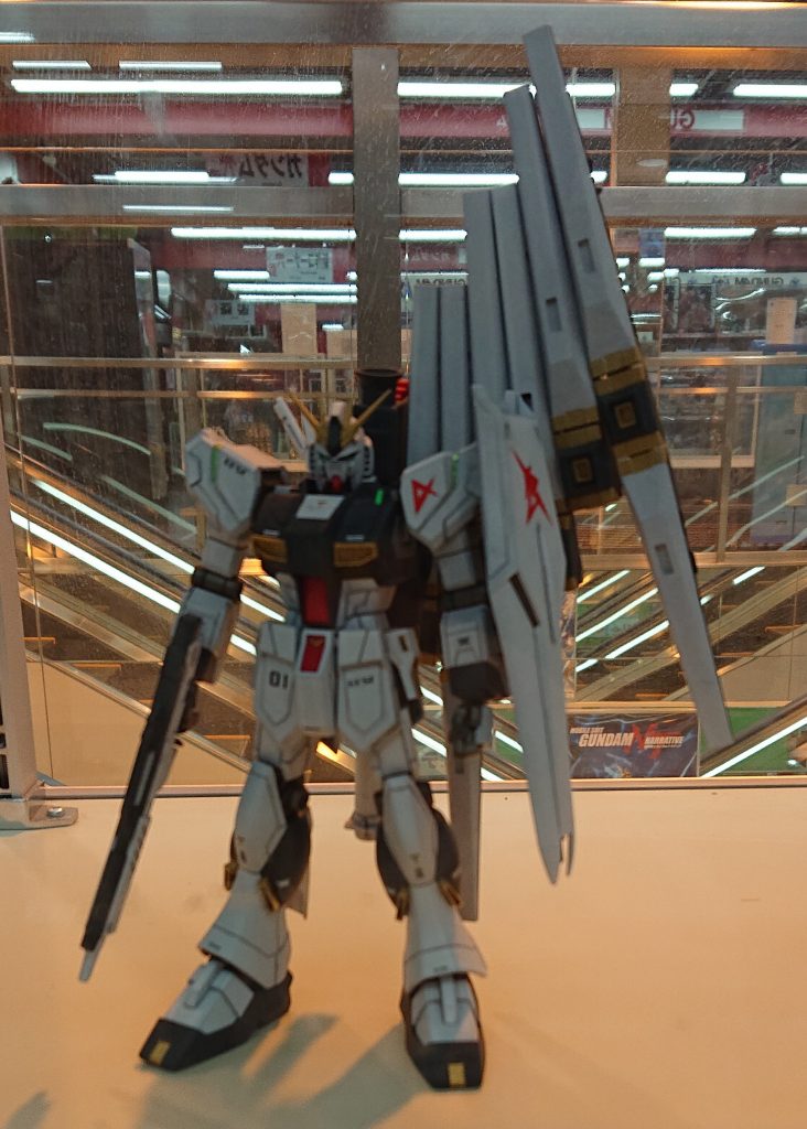 池袋のヤマダ電機アウトレット・リユース7階で開催しているガンプラコンペに出しました!もし良かったら見てください。