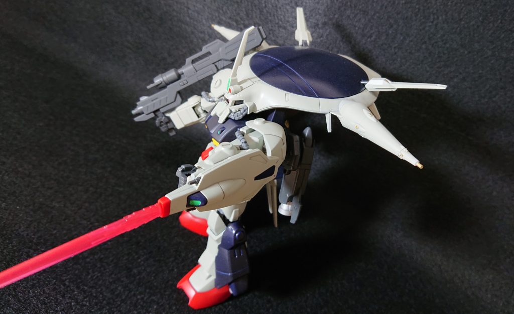 ガルグレーとダークブルーメインで塗装後、つや消しトップコートでつや消し仕上げにしてみました。