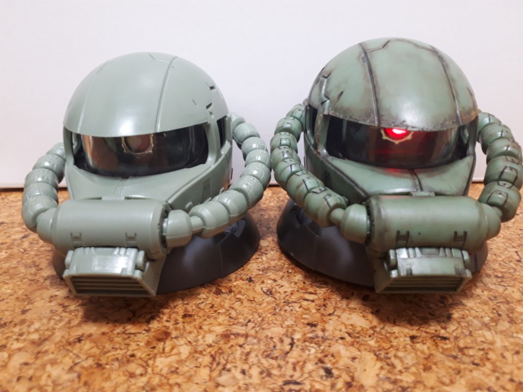 ノーマルと並べてみました