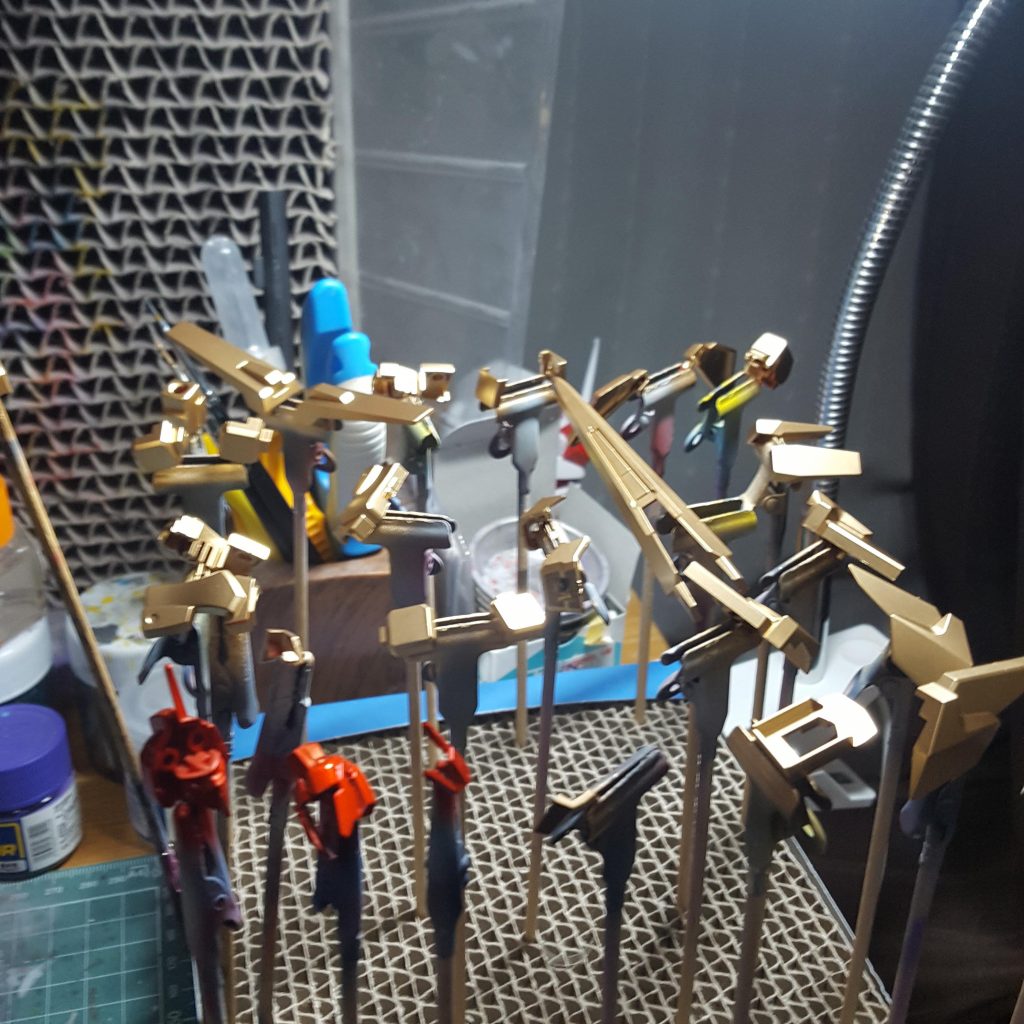 サフレスで下地にGXレッドゴールドを使用しました