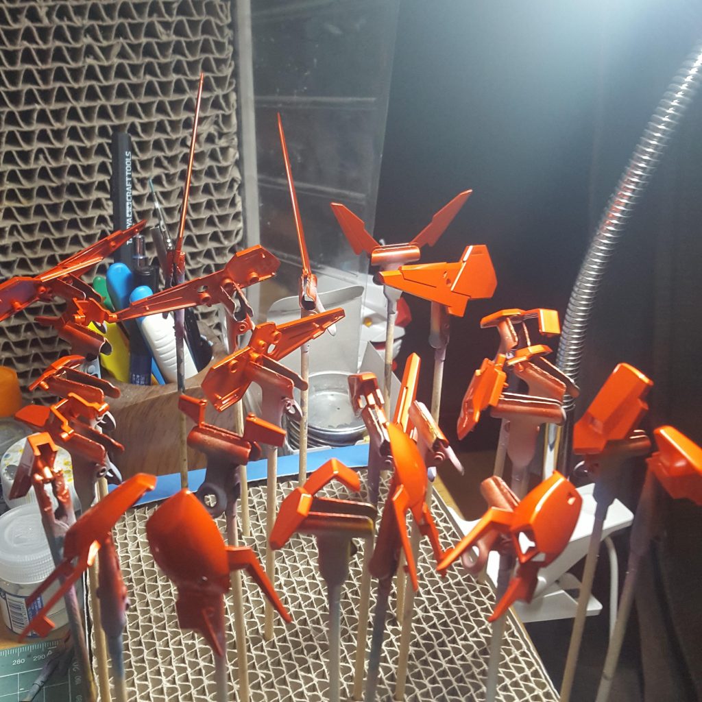 すごく…テカテカです…