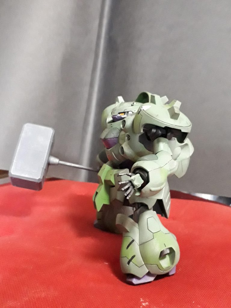 会わせ目消しはせず、トップコートで仕上げてます。