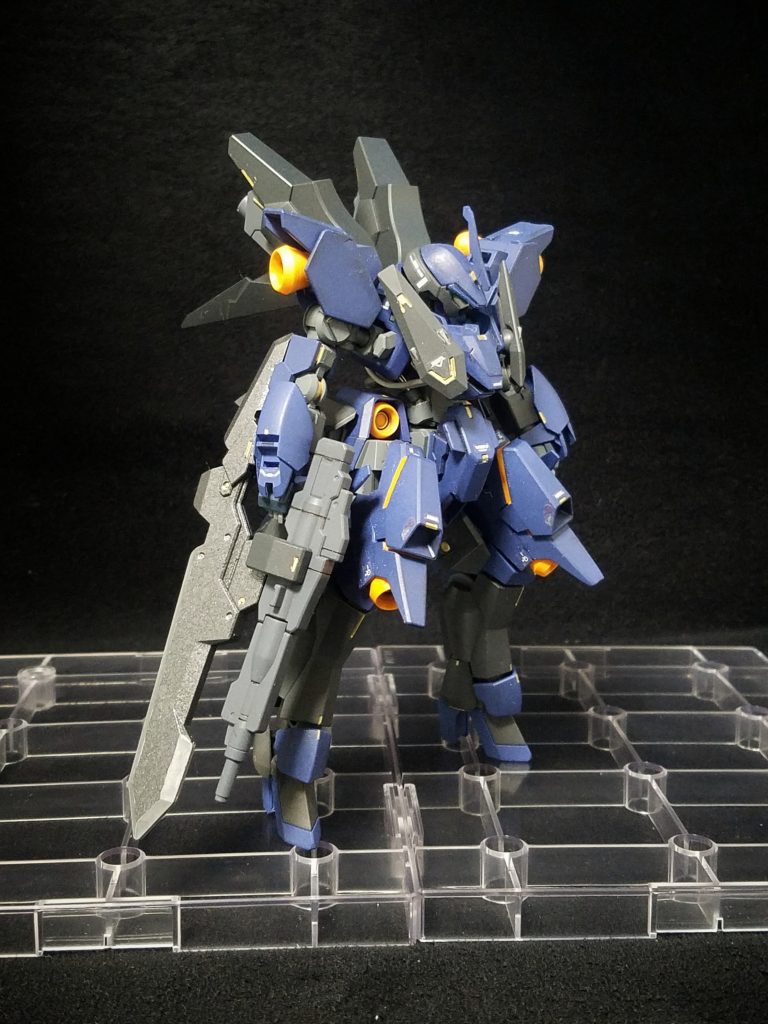 武器はレギンレイズのものを装備して世界観からあまり離れないように(u_u)
