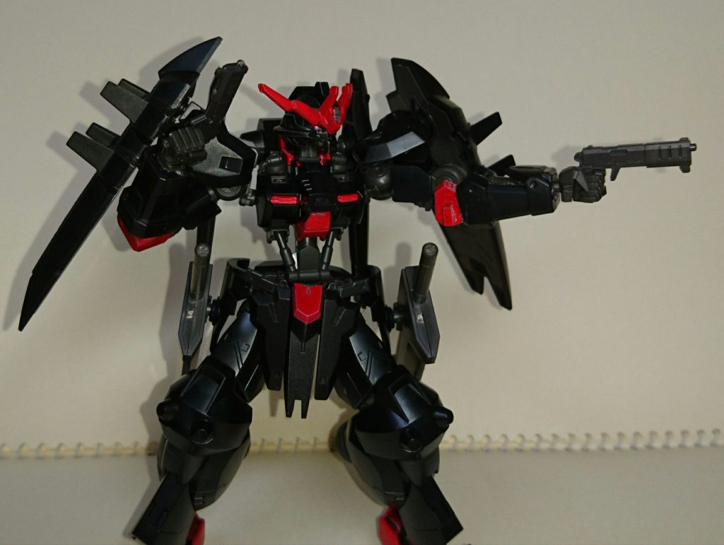 2丁拳銃は本来のヴィダールの設定通りミサイルの撃墜などに使います。