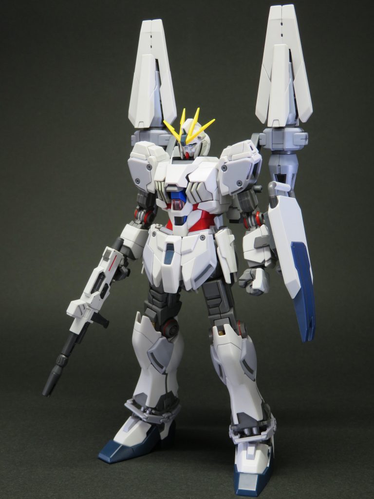 武装変更した状態
ぱっと見のフォルムから