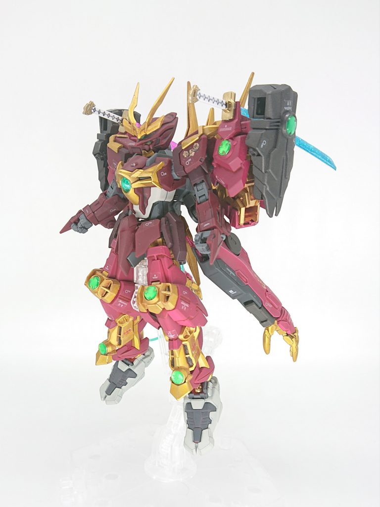 【前】(明王パック装備)
明王パックを装備し、上半身もボリュームアップ。