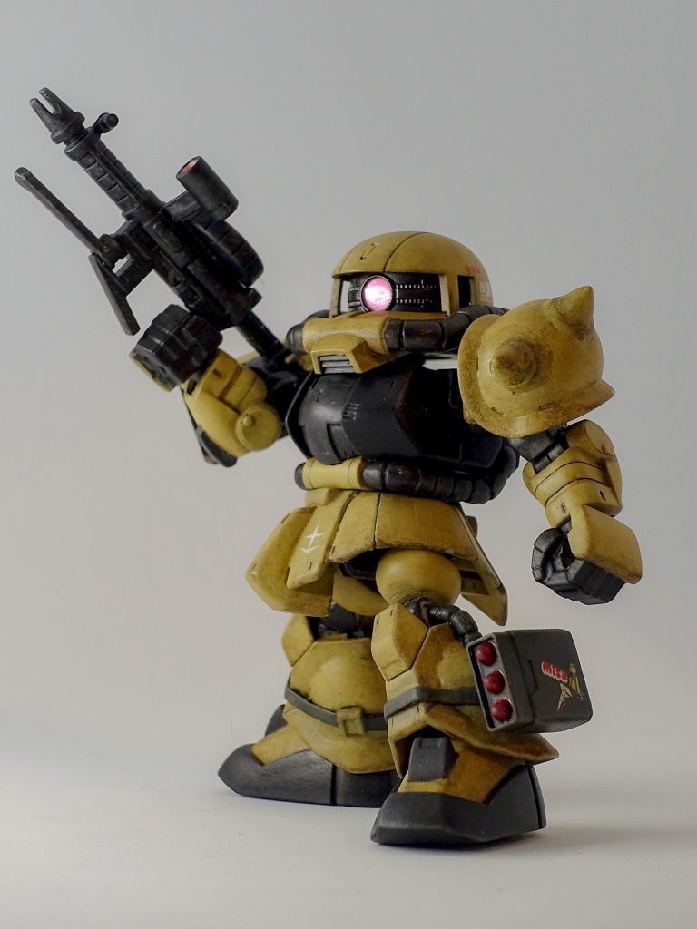 SDCS ザクII（連邦カラー）–4枚目/制作者：ケイ