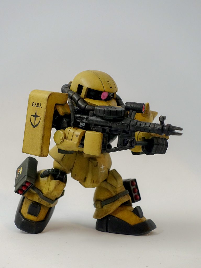 SDCS ザクII（連邦カラー）–5枚目/制作者：ケイ