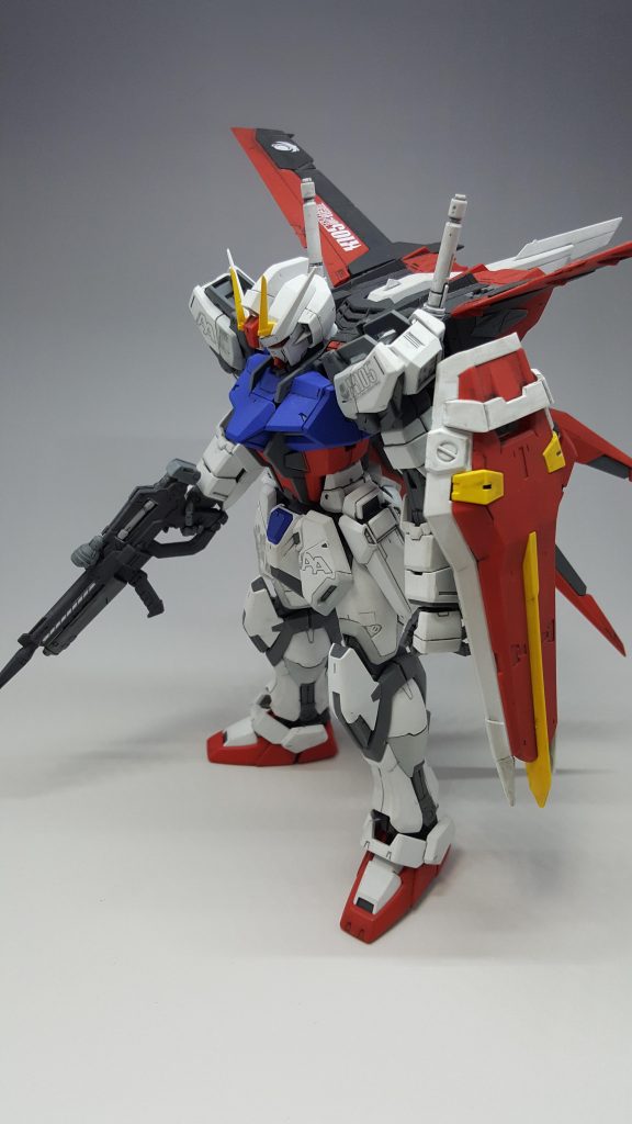 あとはライフルや塗り分けくらいで特に手は入れてません(´ω`)
だってカッコいいんだもん(´ω`)