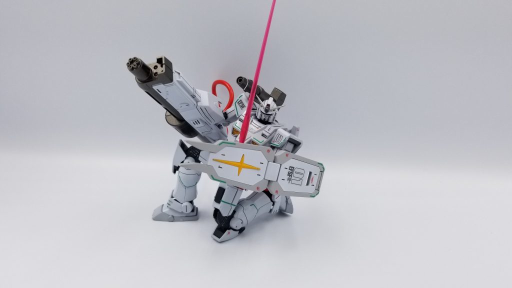 塗装の上にマーキングシールだけで仕上げています。