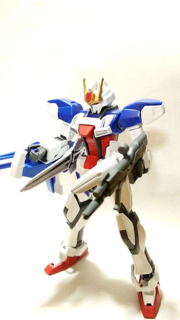 サイドスカートに取り付けたヴェスバーを展開。
フルバーストモード