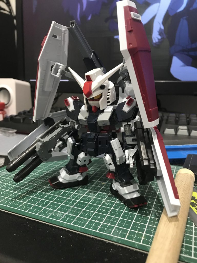 何とか自立できるようになったため、細かな修正点を挙げて仕上げにかかる